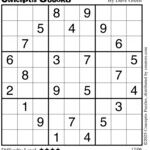 Conceptis Classic Sudoku for Dec 06, 2025