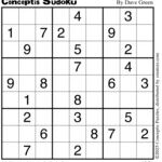 Conceptis Classic Sudoku for Dec 26, 2025