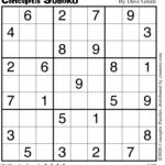 Conceptis Classic Sudoku for Jan 10, 2026