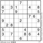 Conceptis Classic Sudoku for Jan 07, 2026