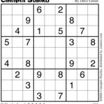 Conceptis Classic Sudoku for Jan 11, 2026