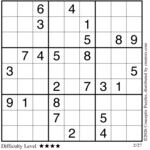 Conceptis Classic Sudoku for Feb 27, 2026