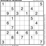 Conceptis Classic Sudoku for Mar 20, 2026