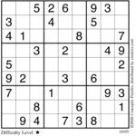 Conceptis Classic Sudoku for Oct 05, 2026