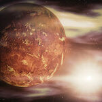 Conjunction of Venus and the Sun
