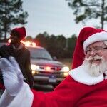 Santa and the Scary Head