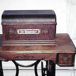 Sewing Machine Relies on Foot Power