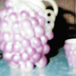 Porcelain Grapes Are Lustrous