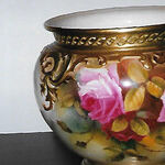 Roses Blossom on Jardiniere