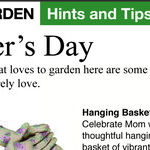 Mother's Day for Gardening Moms