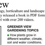 Announcing 'Greener View Gardening' Book and Videos