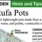 Hypertufa Planter