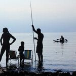 Sun Goes Fishing