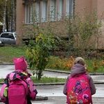 Extra! Extra! Boy Walks to School!