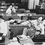Old Newsrooms Under Deadline: A Story Told by Carl Bernstein