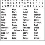 International Wordfind for Sep 22, 2025