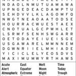International Wordfind for Oct 08, 2025