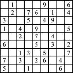 Janric Classic Sudoku for Jan 11, 2026