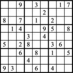 Janric Classic Sudoku for May 09, 2026