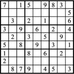 Janric Classic Sudoku for Jun 07, 2026