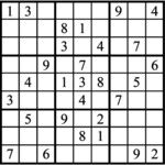 Janric Classic Sudoku for Jun 13, 2026
