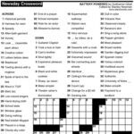 Newsday Crossword Puzzle for Apr 13, 2026
