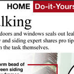 Easiest Way To Caulk Windows