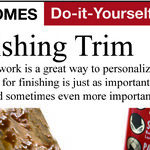 Refresh Old Wood Trim Finish