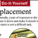 Replace Dangerous Rotting Deck Stairs