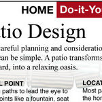 Make Sure a New Concrete Patio Lasts