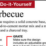 Easy-To-Build Barbecue Grill