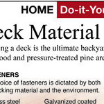Plan and Design Your Deck