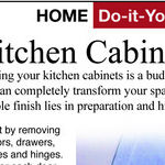 Painting Kitchen Cabinets