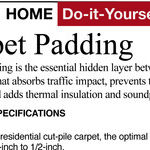 Select Proper Carpeting Padding