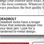Choose and Install a New Deadbolt Lock