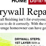 Make Invisible Joints When Applying Drywall Tape