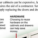 Match the Color and Profile of New Cabinets to Old Ones