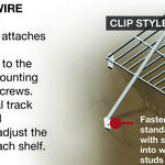 Wire Shelves Are Strong and Reasonably Priced