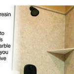 Add a Cultured Marble Liner in Shower Stall