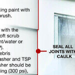 Prepare And Paint Outdoor Wood Trim