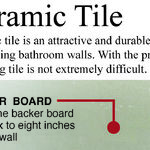 Bathroom Ceramic Tile Can Last a Lifetime
