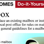 Proper Method To Install a Mailbox Post