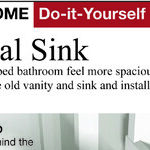 Replace Bathroom Sink With Pedestal-Type Sink