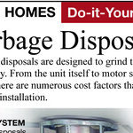 Install New Garbage Disposal