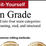 There Are Many Types and Grades of Lumber