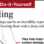 A Suspended Ceiling Hides Ugly Cracks