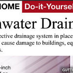 Design a Gutter-Drainage System Properly