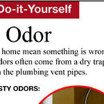 Locate and Eliminate Moldy Odor and Sewer Gas Odor