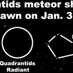 The First Meteor Shower of 2017