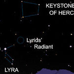 Enjoying the Lyrid Meteor Shower